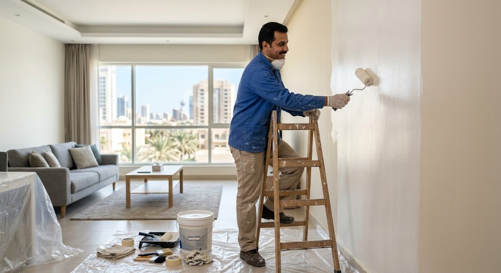 صباغ رخيص اصباغ بنيد القار الكويت