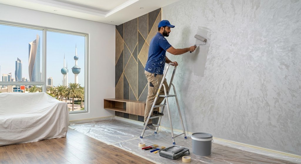 صباغ بنيد القار اصباغ الكويت