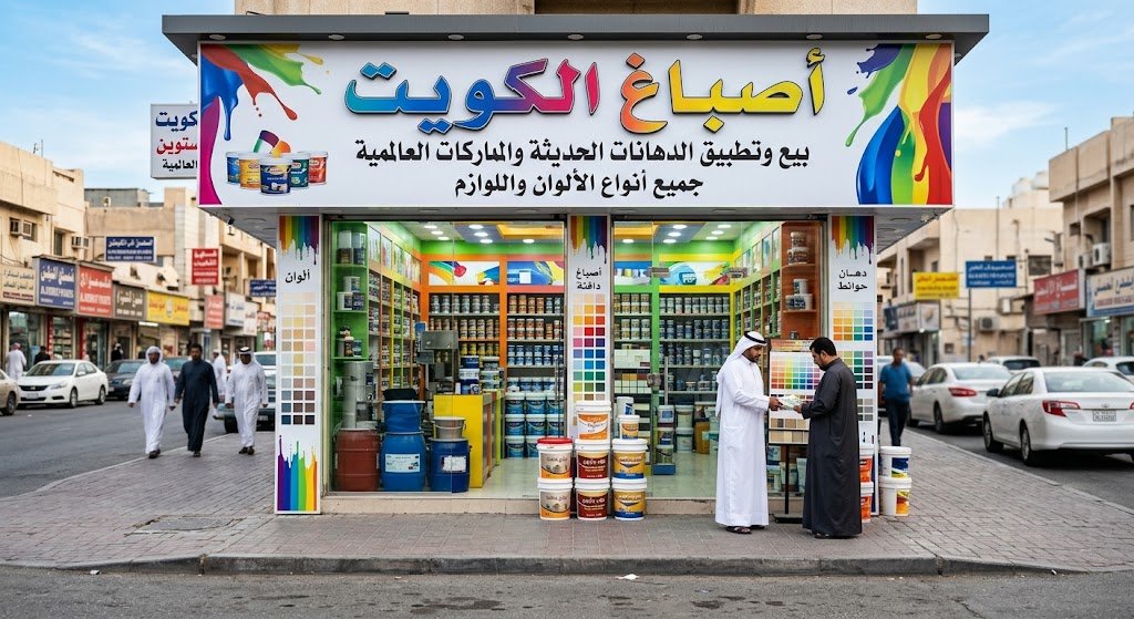صباغين تركيب ورق جدران فى الكويت