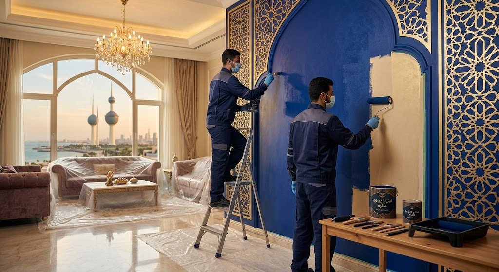 شركة اصباغ بالكويت وديكورات