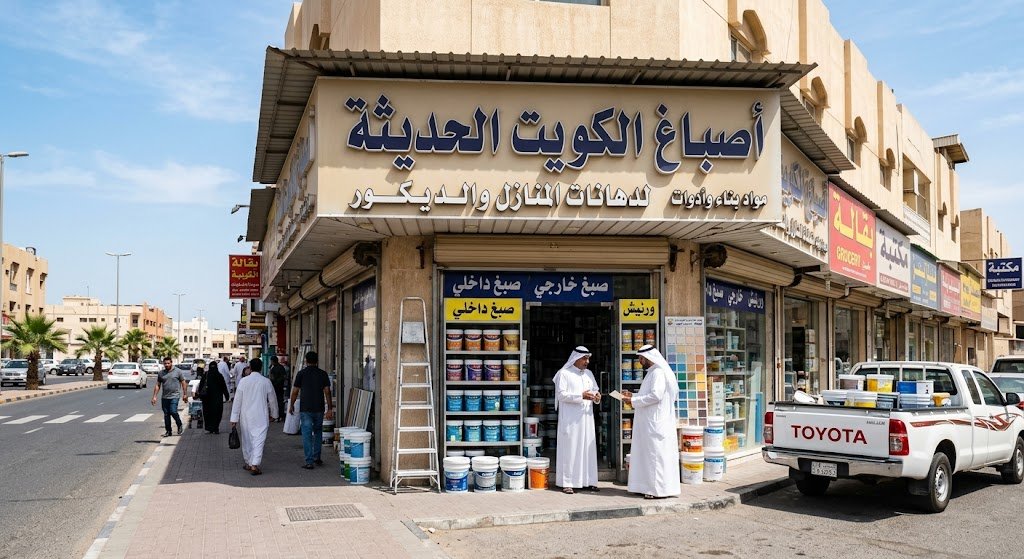 ديكورات اصباغ حولى الكويت