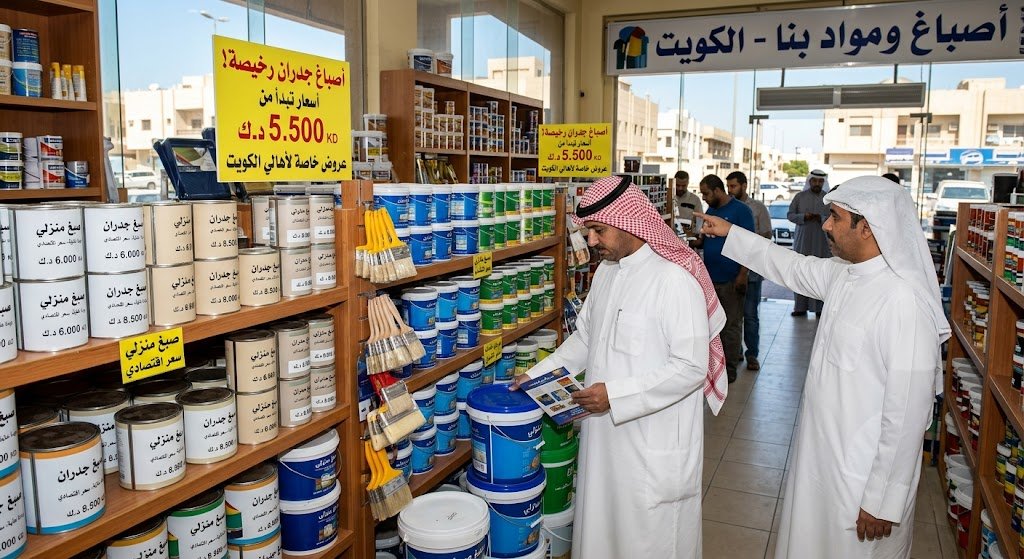 اصباغ ورق جدران الفروانية بالكويت