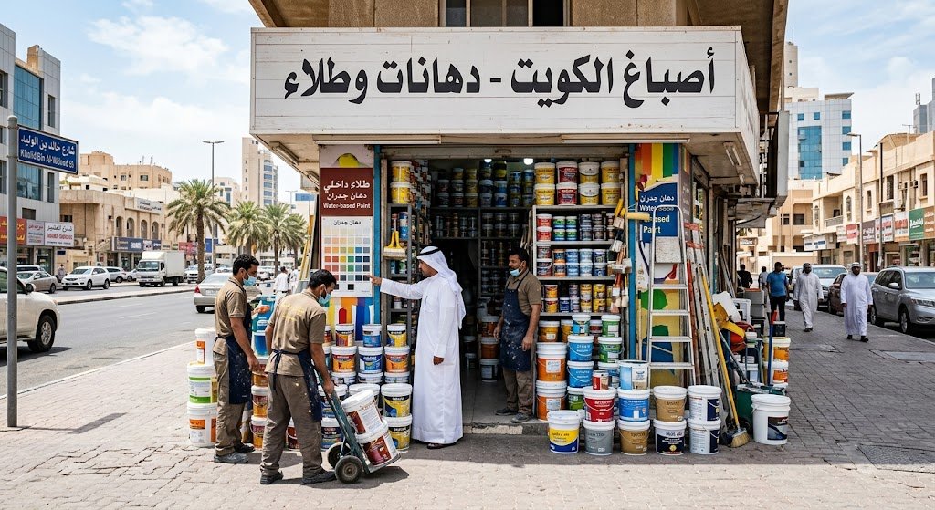 اصباغ الفنيطيس الكويت