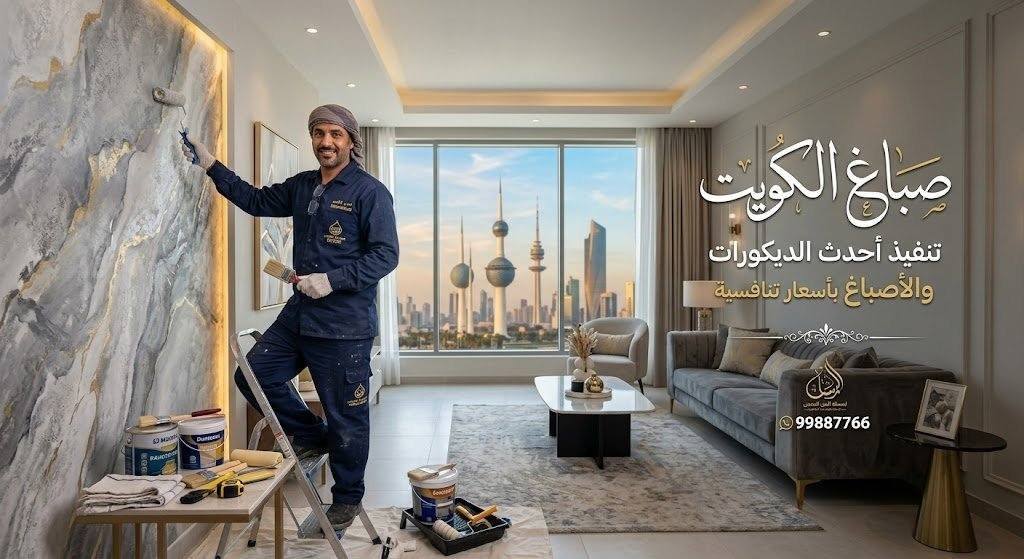 صباغ الكويت | تنفيذ أحدث الديكورات والأصباغ بأسعار تنافسية