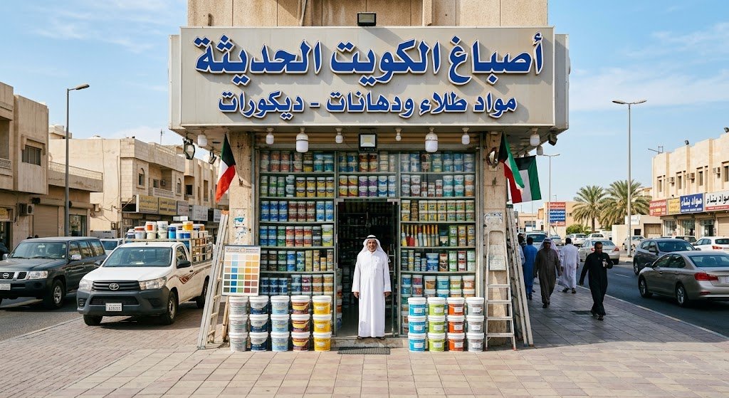 صباغ بالكويت اصباغ الزهراء مودرن لتنفيذ أحدث الديكورات والدهانات