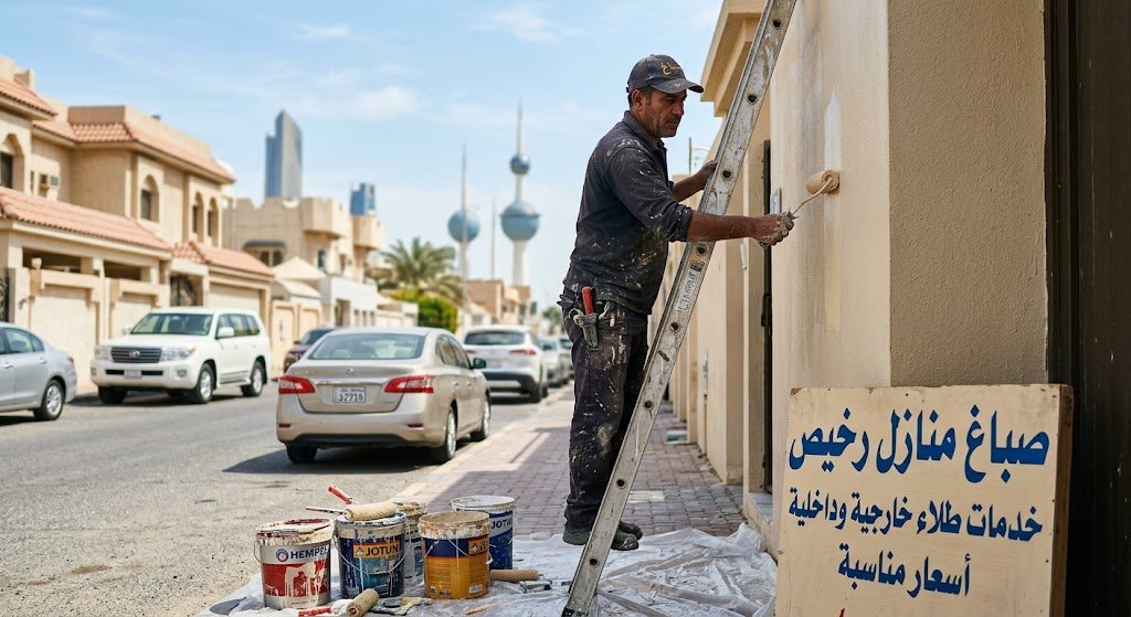 صباغ رخيص الفروانية بالكويت