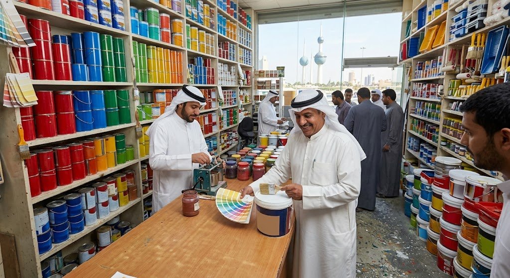 صباغ كيفان اصباغ الكويت لتنفيذ أحدث الديكورات والدهانات