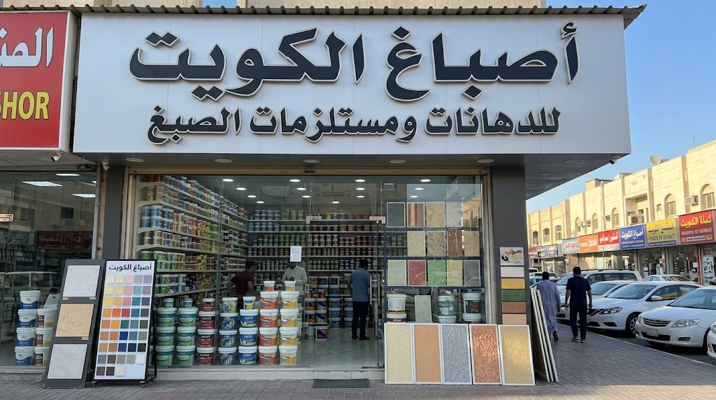 صباغ ورق جدران 3D وأصباغ بالكويت