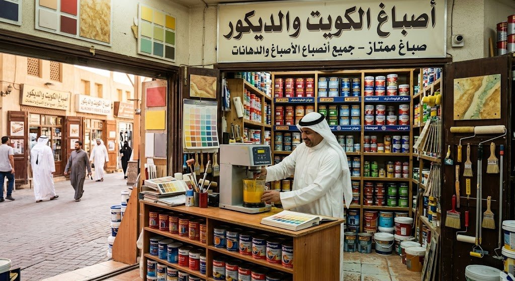 اصباغ الكويت صباغ الفردوس لتنفيذ أحدث الديكورات والدهانات