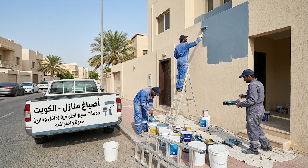 معلم صباغ الزهراء الكويت