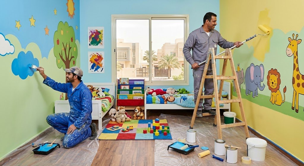 اصباغ الكويت صباغ حولى لتنفيذ أحدث الديكورات والدهانات