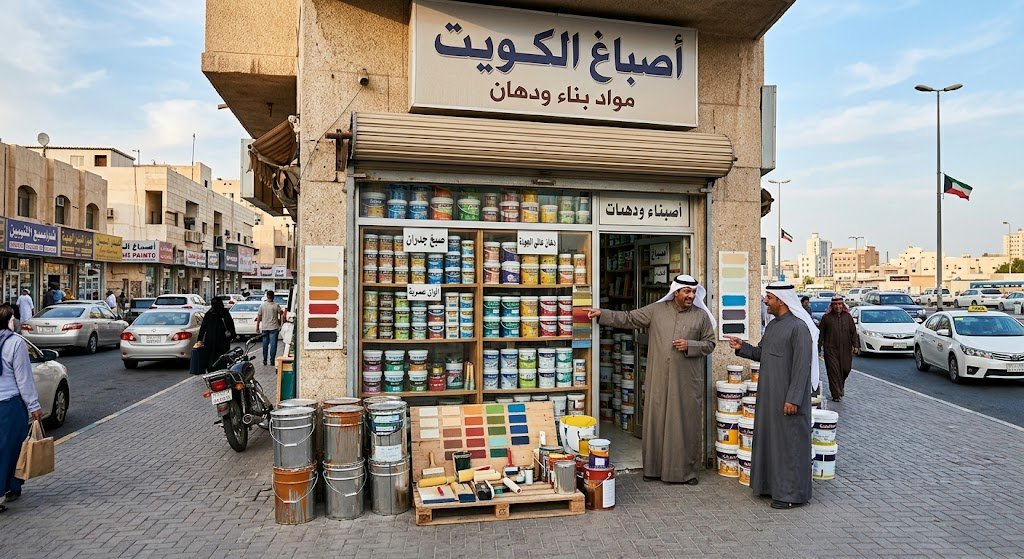 ديكورات اصباغ الكويت